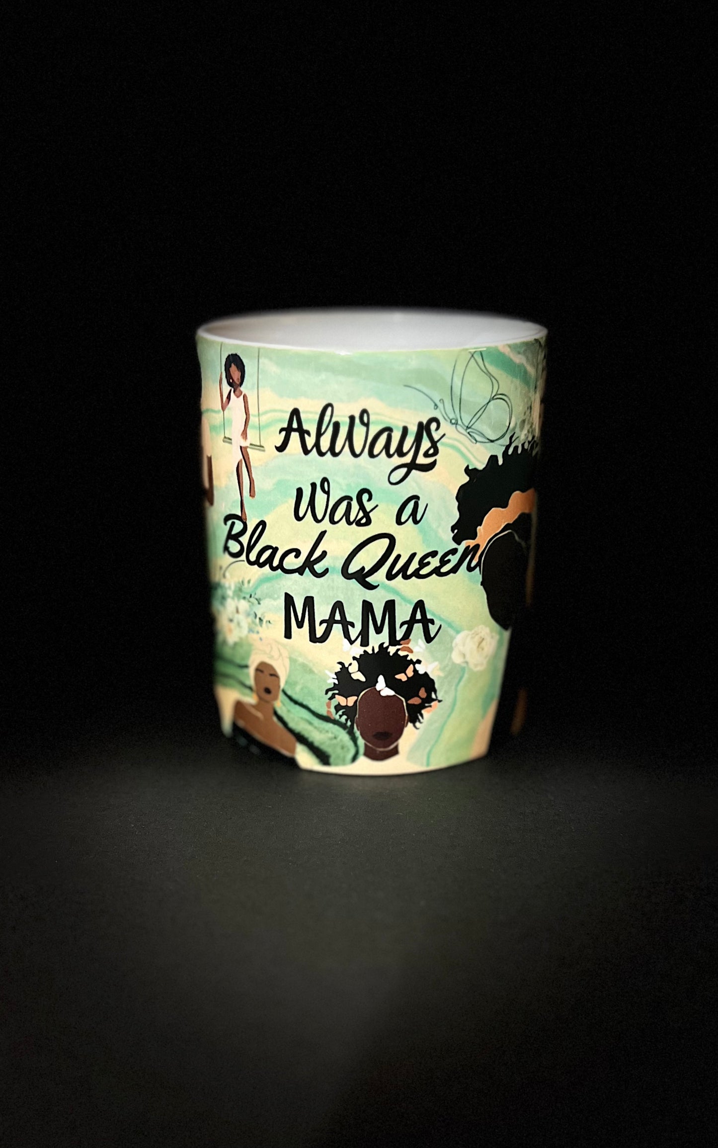 Black Queen Mama 11oz ceramic mug